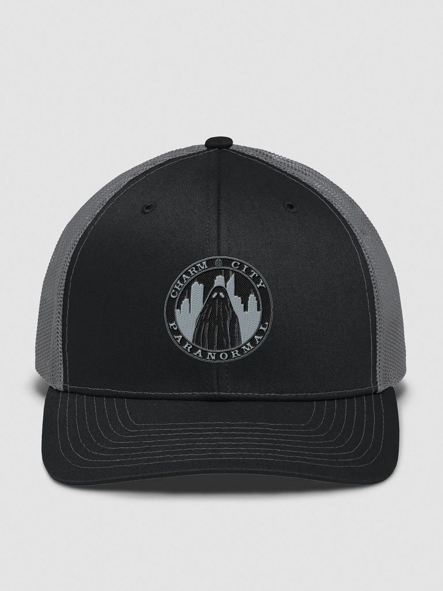 Charm City Paranormal Badge Embroidered Trucker Hat product image (1)