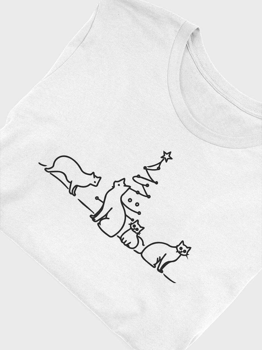 Bella Canvas Christmas Kittens Unisex T-Shirt product image (5)