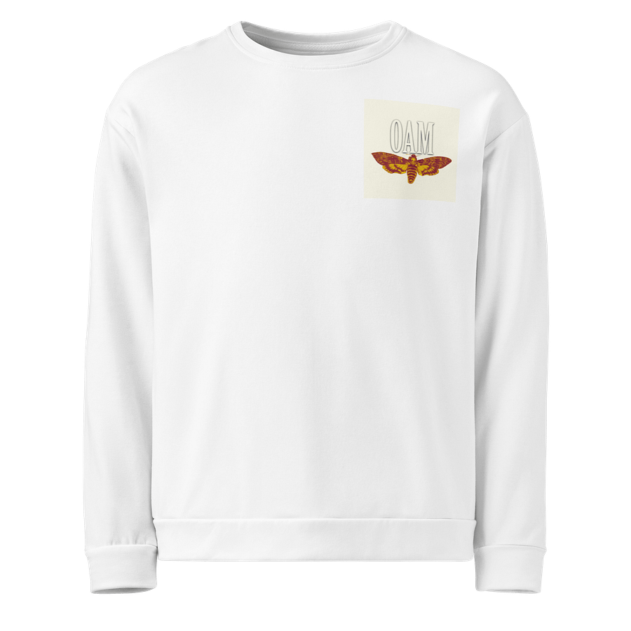 Moth-Printed Unisex Sweatshirt product image (1)