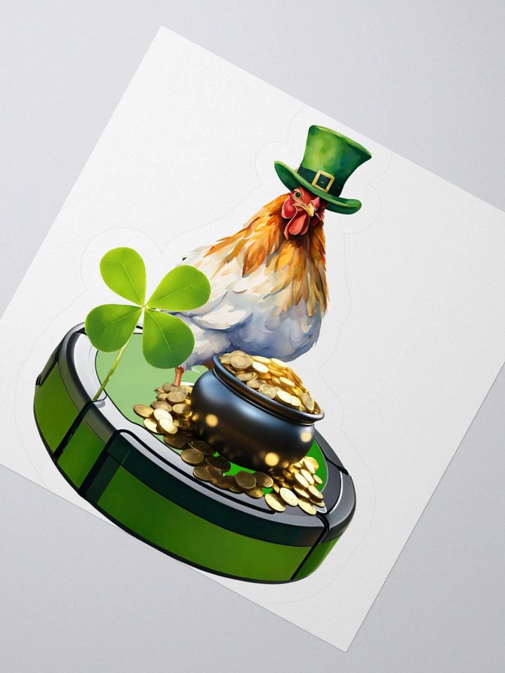 Lucky Clucks Kiss Cut Stickers product image (2)
