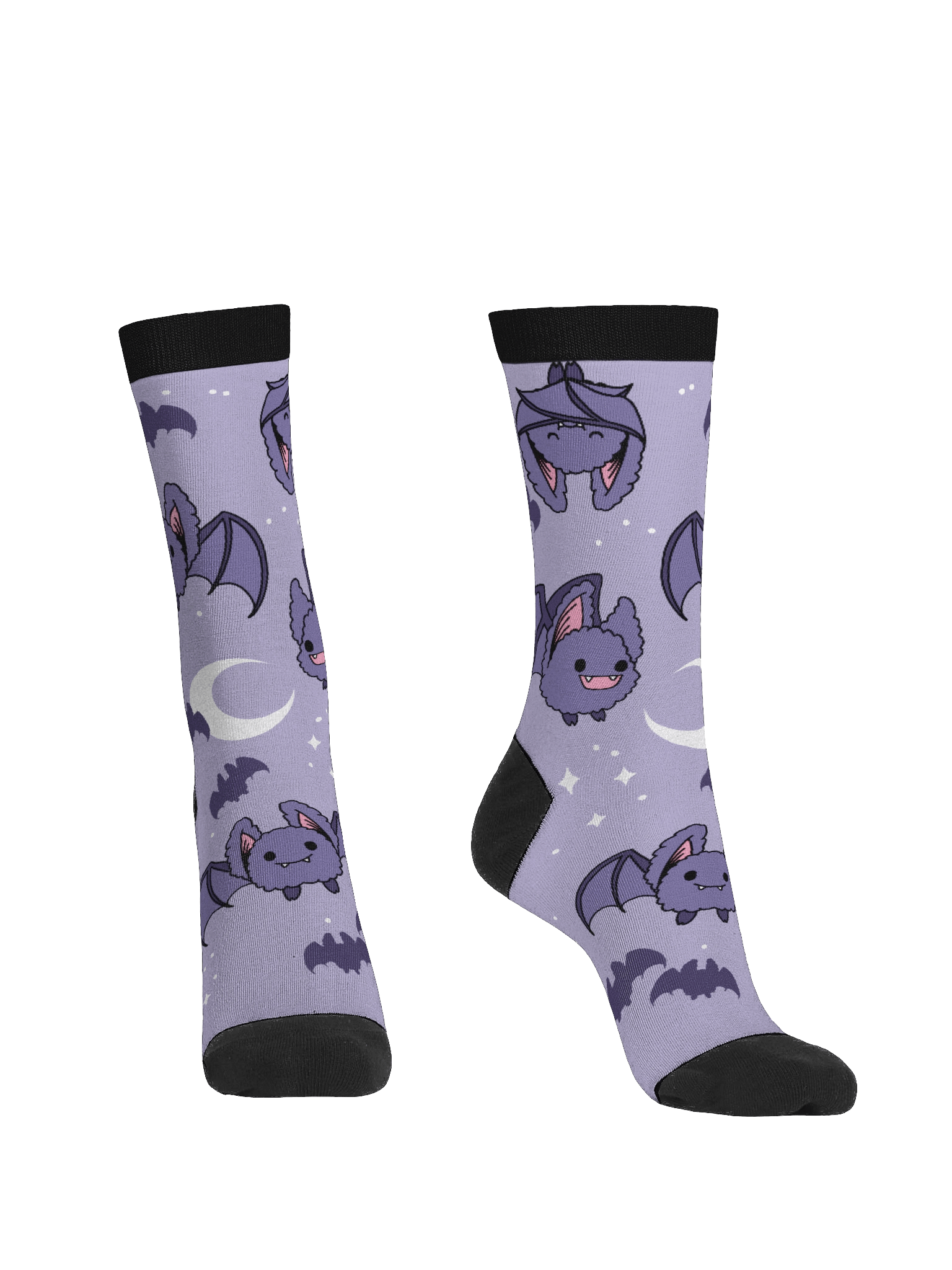 Fluffy Bat Socks product image (2)