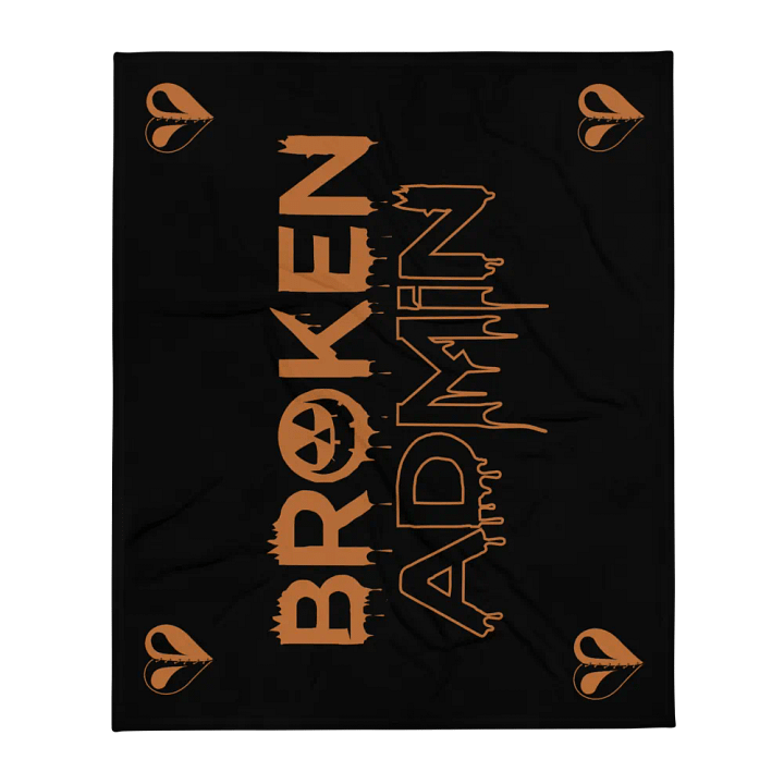 BrokenAdmin Halloween Edition Blanket product image (13)