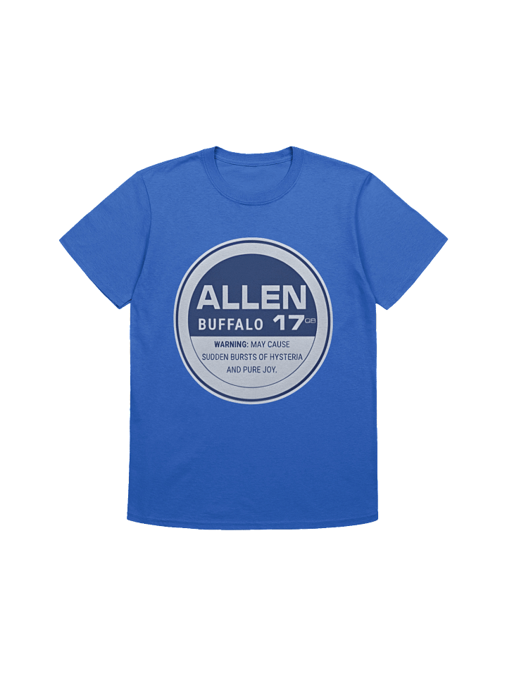 Buffalo Bills Allen 17 Hysteria And Pure Joy Shirt product image (8)