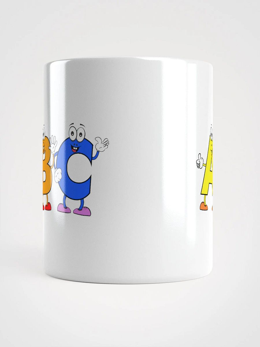 ABC White Glossy Mug product image (13)