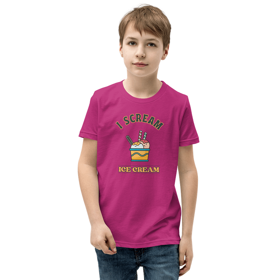 I Scream for Ice Cream Youth T-Shirt product image (5)