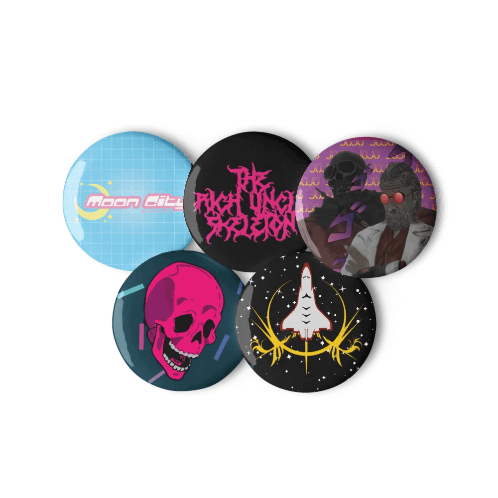 Moon City Badge Pack Series 1 product image (6)