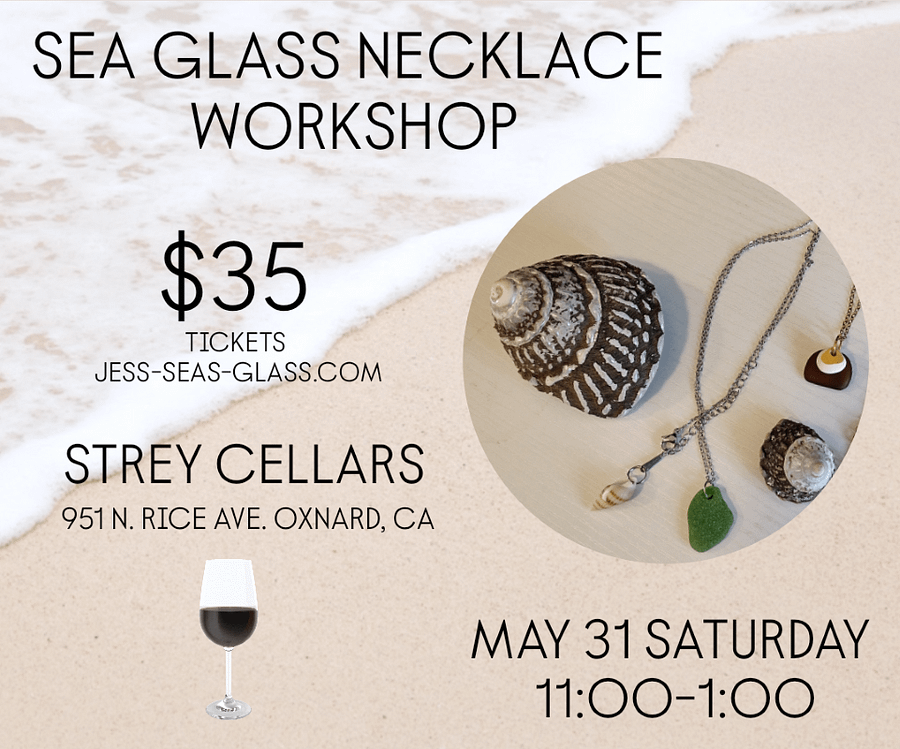 sea glass necklace workshop product image (1)