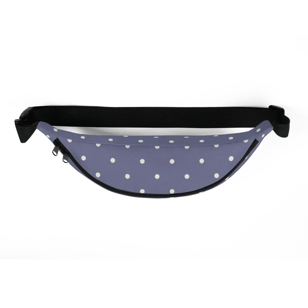 Blue with Cream Dots Fanny Pack product image (3)