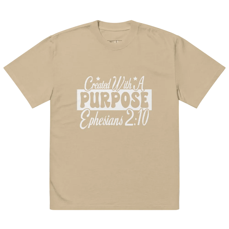 Created with a Purpose Oversized Tee product image (7)
