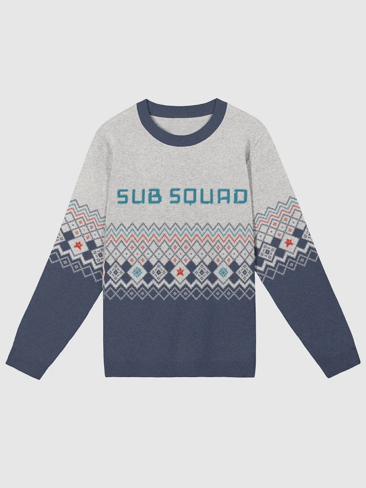 Sub Squad Official Knitwear Sweater - Zigzag Blue product image (1)