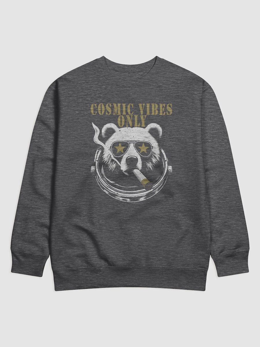 Cosmic Vibes Only Bear Premium Sweatshirt product image (1)