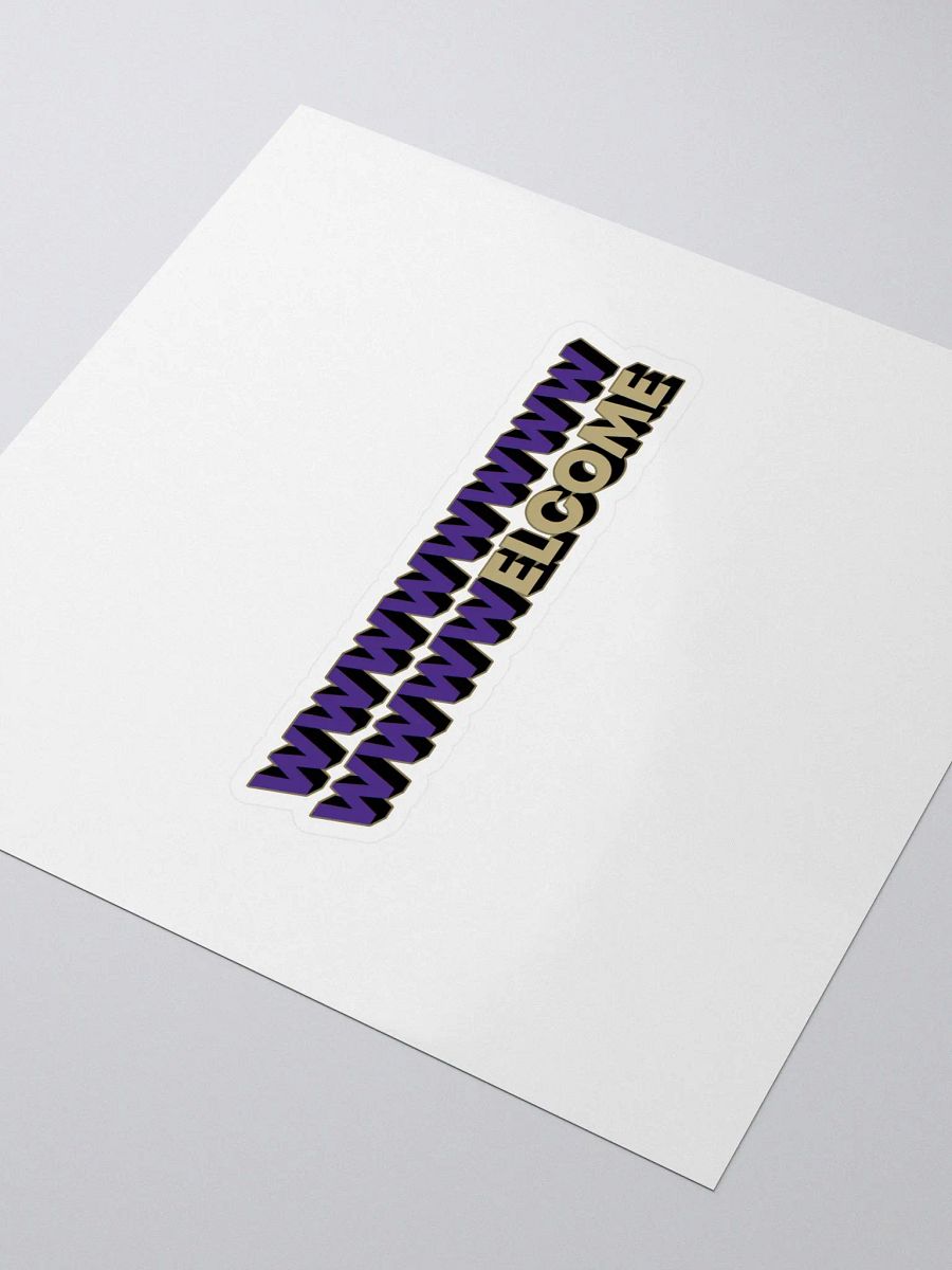 Seattle 91 Welcome Sticker product image (3)
