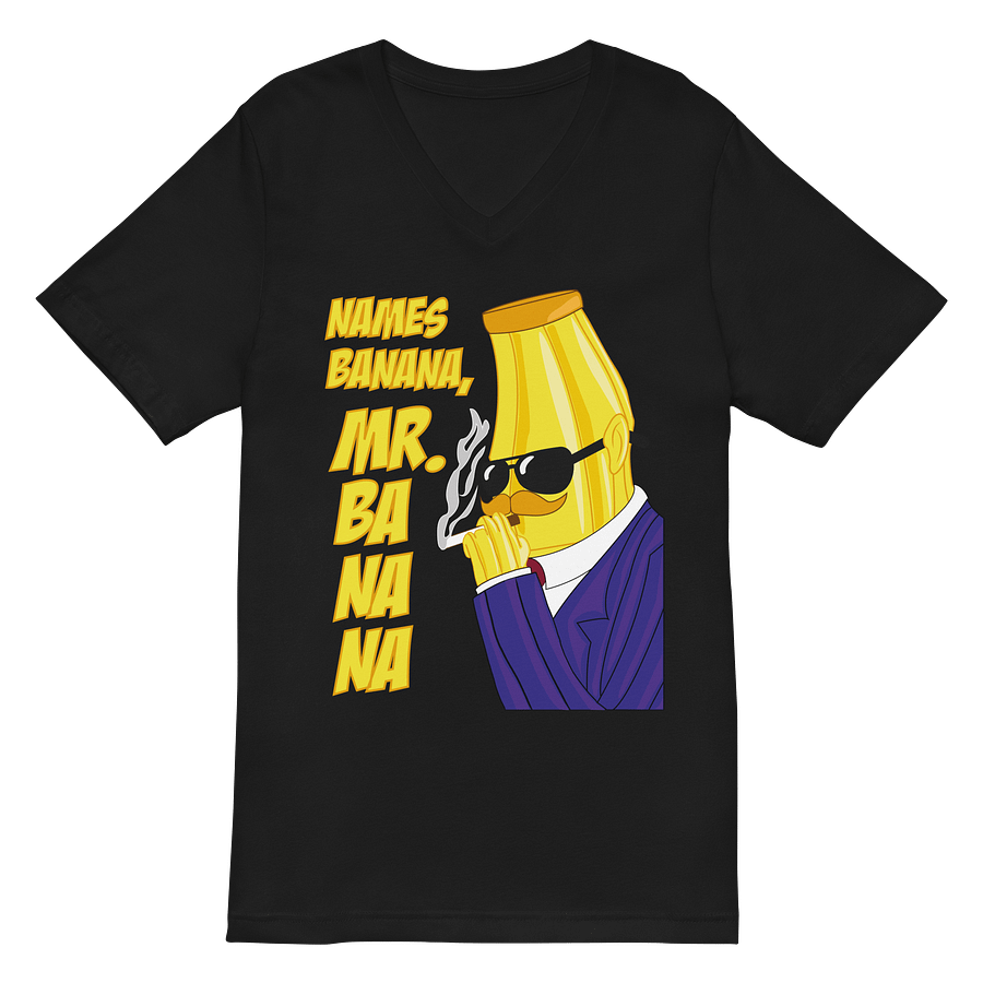 Mr Banana V Neck Front product image (2)