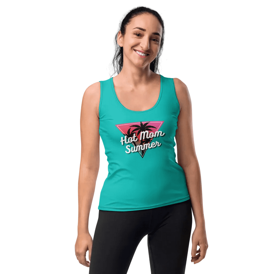 Hot Mom Summer v2 Women Form Fit product image (10)