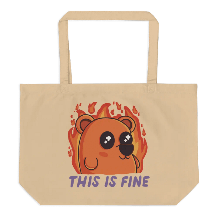 This is Fine Behr Large Eco Tote Bag product image (2)