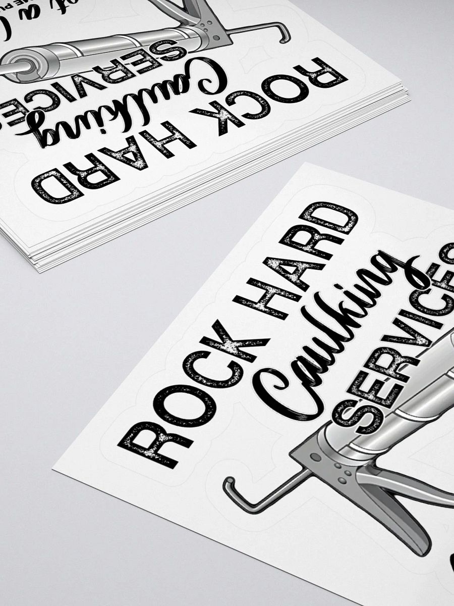 Rock Hard Caulking Services Sticker product image (4)