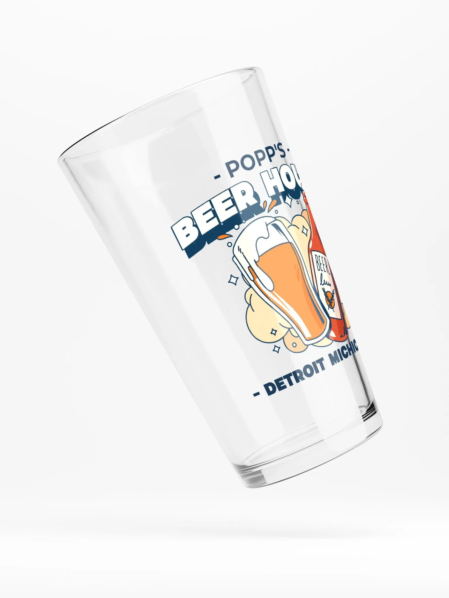 Popp's Beer House - Pint Glass product image (4)