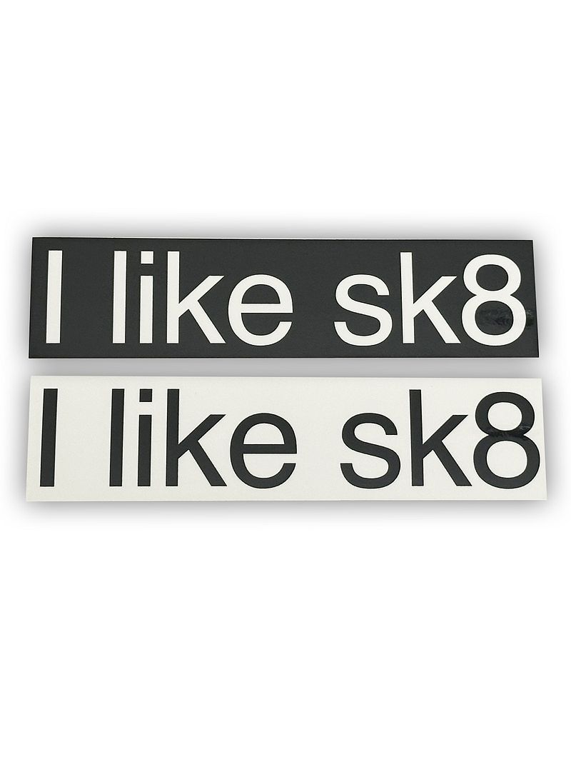 I like sk8 Stickers (10 pack)