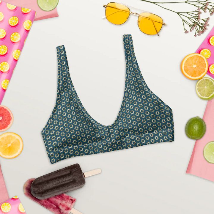 Seashell and Starfish Bikini Top product image (2)