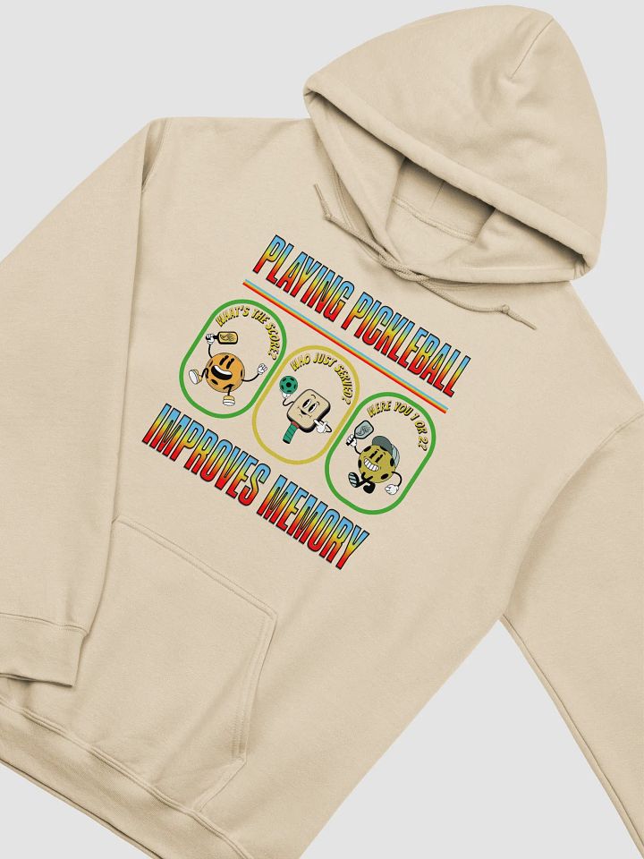 Playing Pickleball Improves Memory Fun Hoodie product image (20)