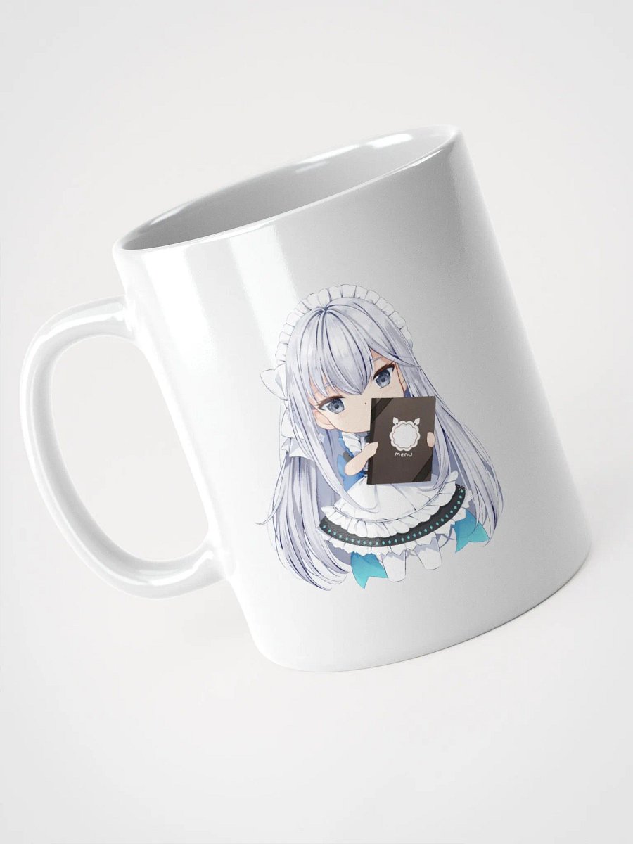 White Glossy Mug - Meryl Maid (Tower of Fantasy) product image (3)