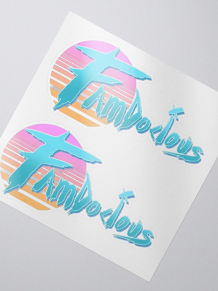 Sticker - Famdocious Cool Sunset product image (2)