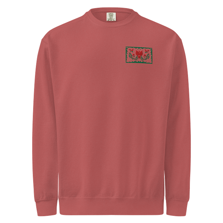 Hungarian Folk Art Flowers Embroidered Sweatshirt product image (1)