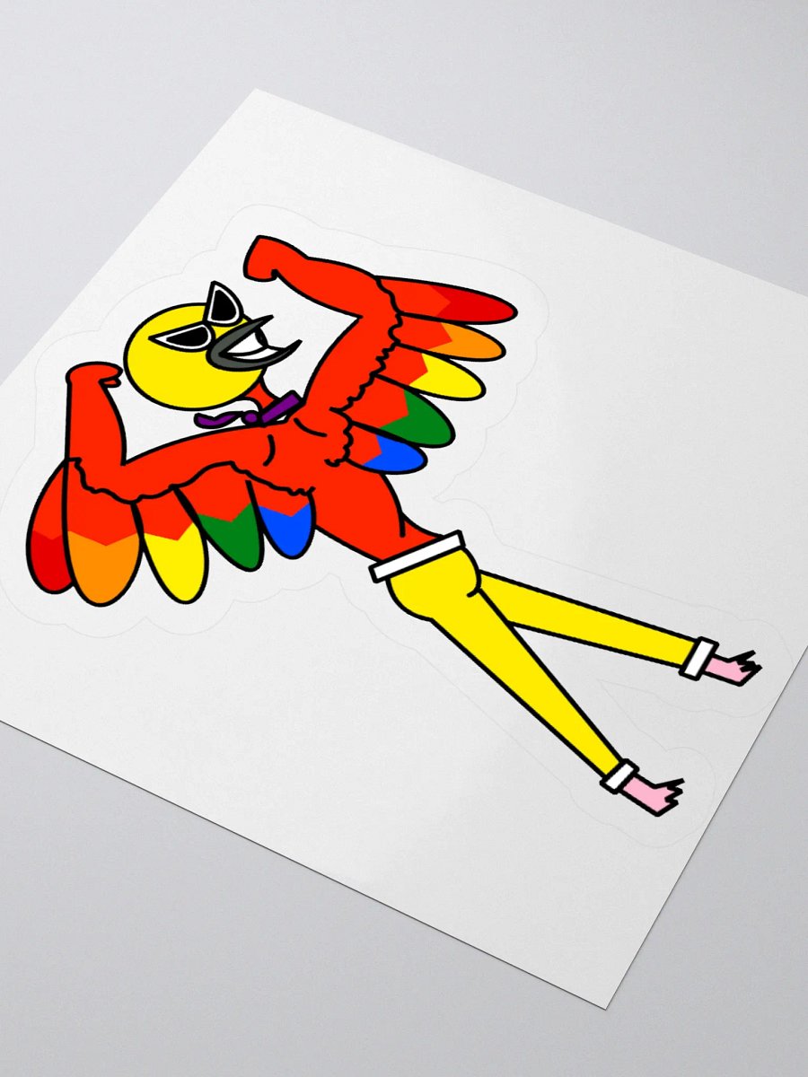 Superhomo! Eudo Gay Yellow Variant Sticker! product image (3)