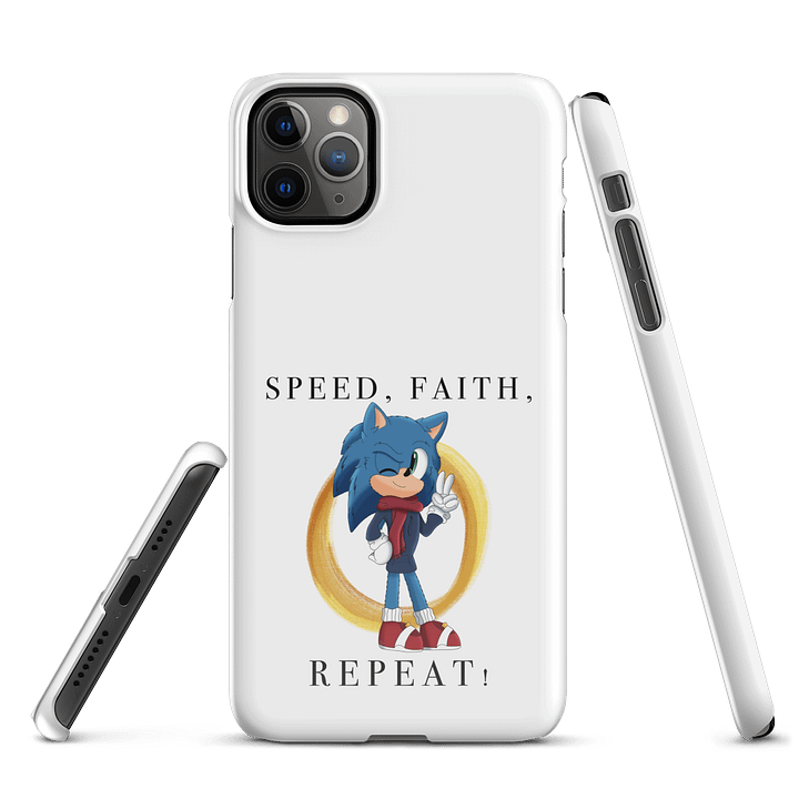 Speed, Faith, Repeat iPhone Case product image (1)