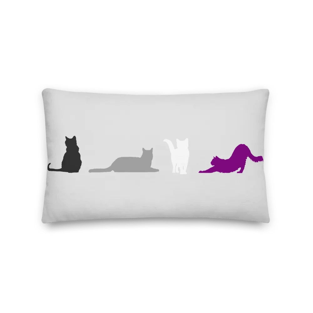 Asexual Pride Kitty Pillow product image (8)