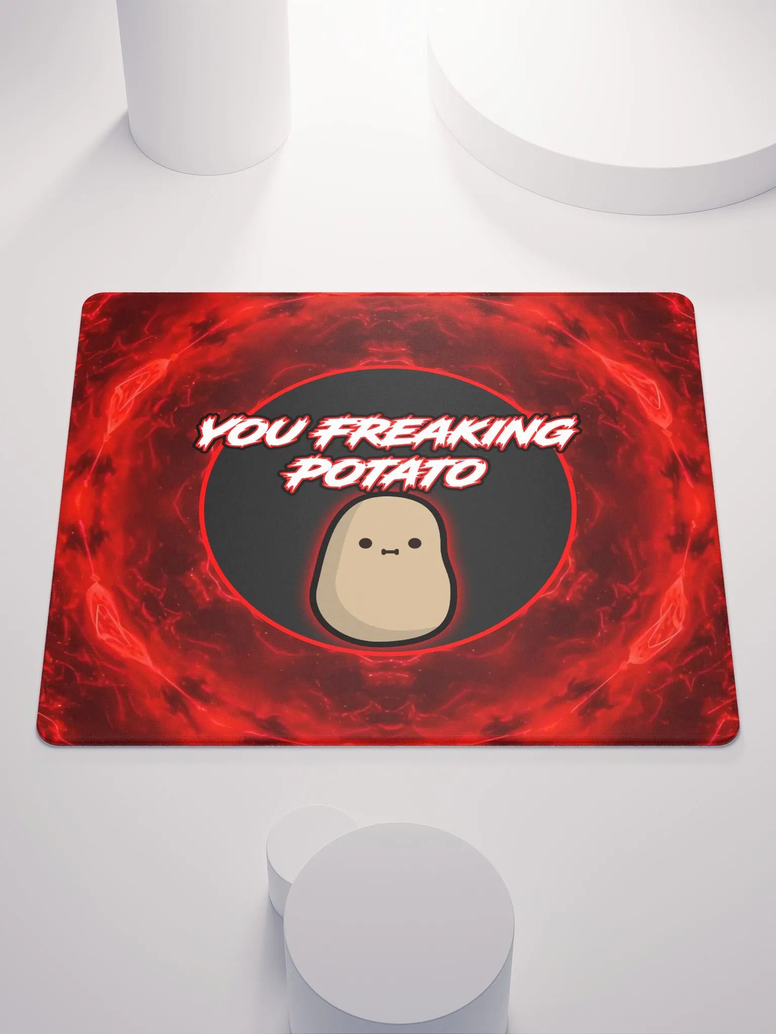 You Freaking Potato Gaming Mouse Pad product image (1)