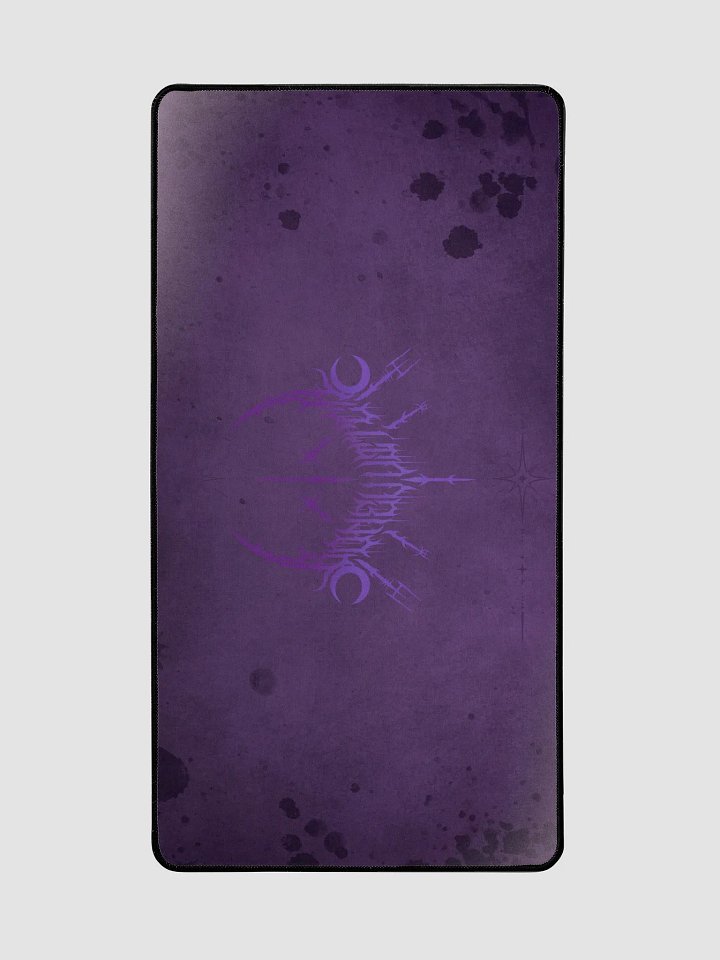 Purple Grunge Logo Deskmat product image (2)