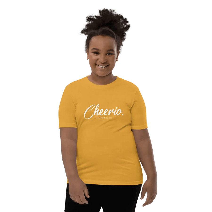 Cheerio Youth Soft Cotton Tee product image (80)
