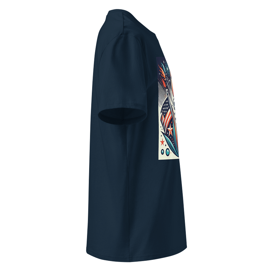 Torch of Freedom Unisex Organic T-Shirt product image (4)
