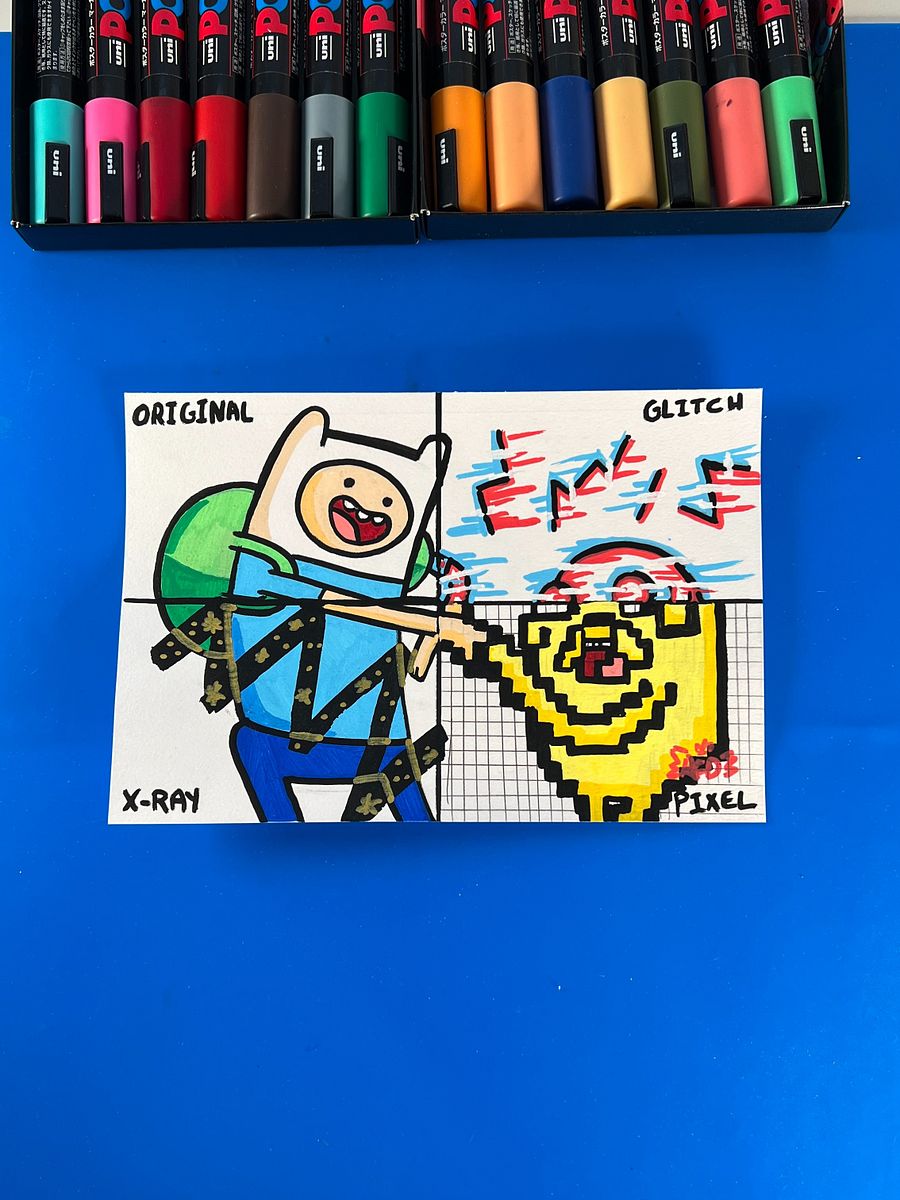 Finn & Jake in 4 Different Art Styles product image (1)