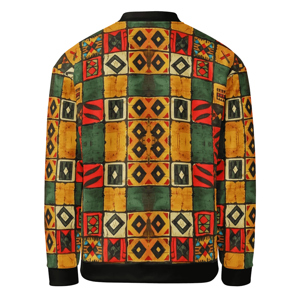 African Tribal Fusion All-Over Bomber Jacket product image (3)
