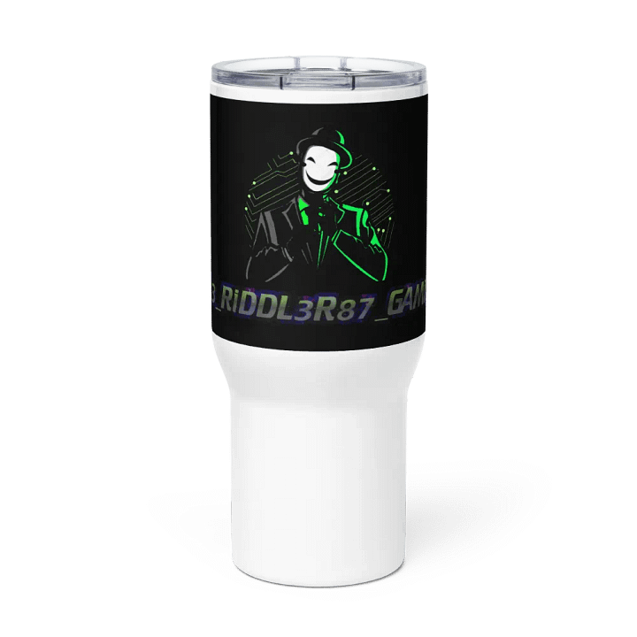 TH3_RiDDL3R87_GAMiNG - Travel Mug with a Handle product image (1)