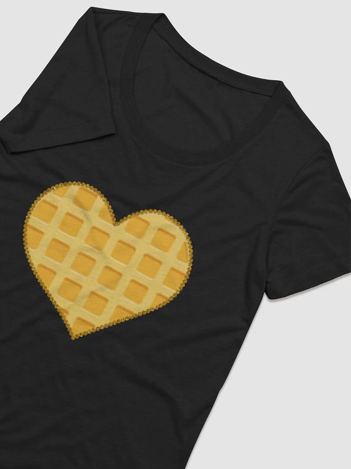 Waffle Logo Women's Fitted T-Shirt product image (2)