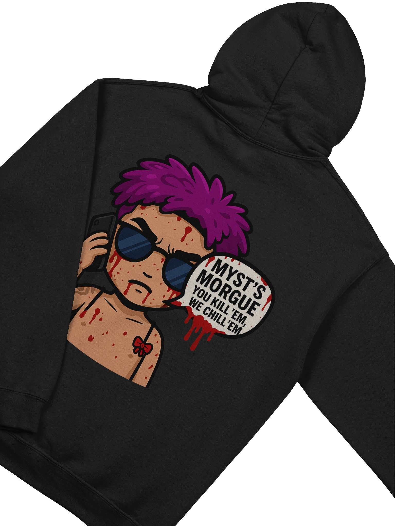 UNISEX MYST’S MORGUE Hoodie – Limited Edition product image (4)