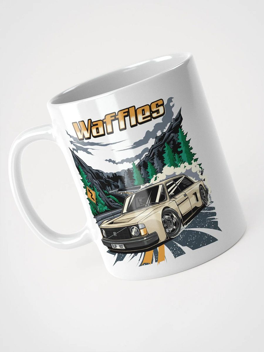 Waffles the Mid-Engine V10 Volvo Coffe Mug! product image (7)