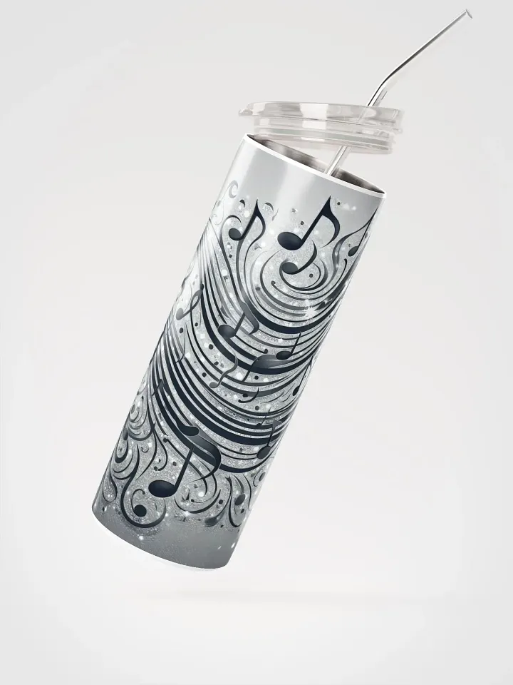 Rhythmic Notes Stainless Steel Tumbler product image (2)