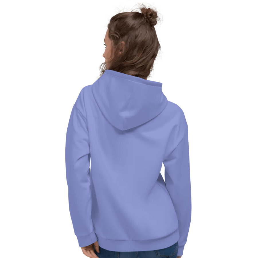Plain Light Purple True Summer Unisex Recycled Polyester Heavyweight Premium Hoodie by Treasure Pie product image (10)