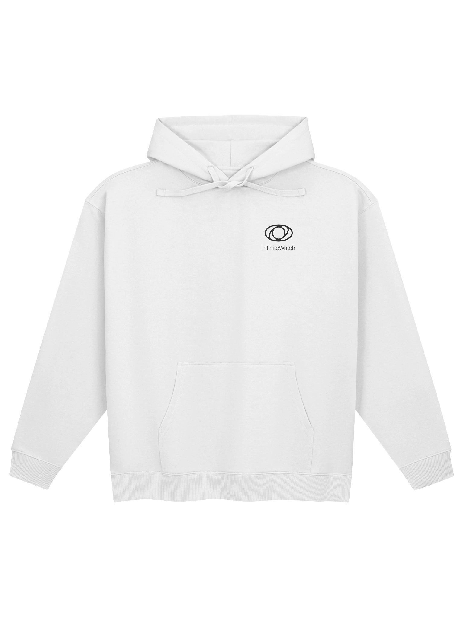 InfiniteWatch White Hoddie product image (1)
