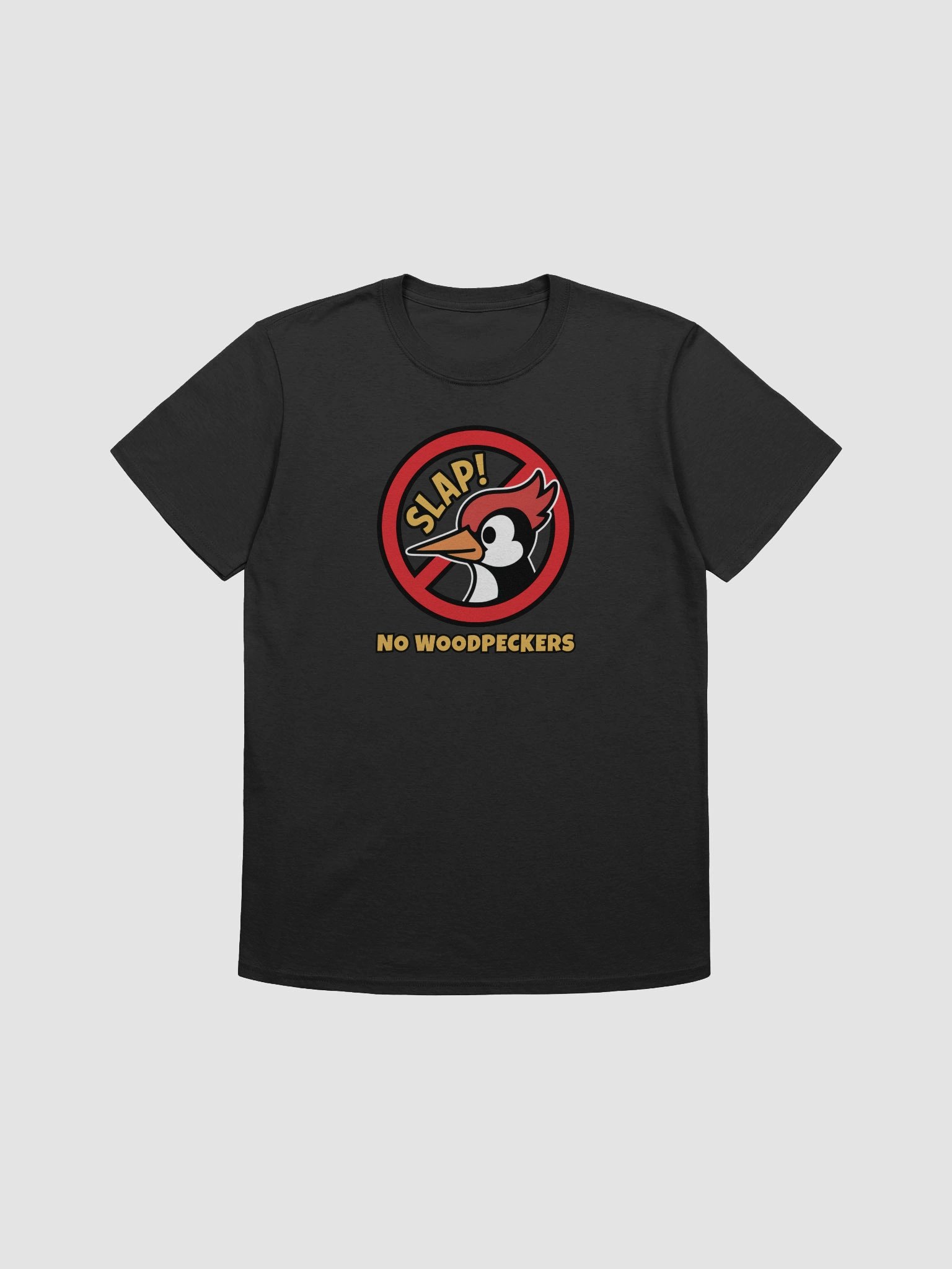 No Woodpeckers Premium Mens T-Shirt product image (4)