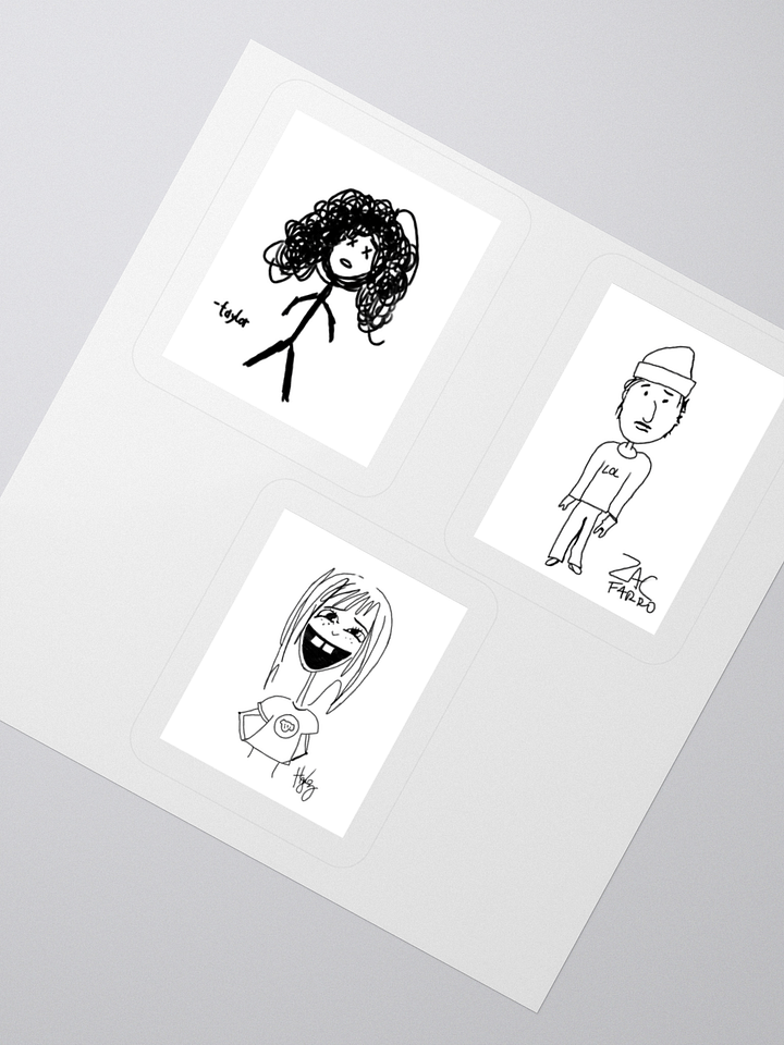 pmore doodle stickers! product image (4)