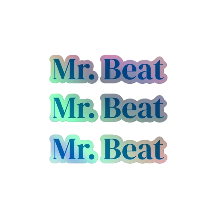 Mr. Beat Halographic Sticker product image (2)