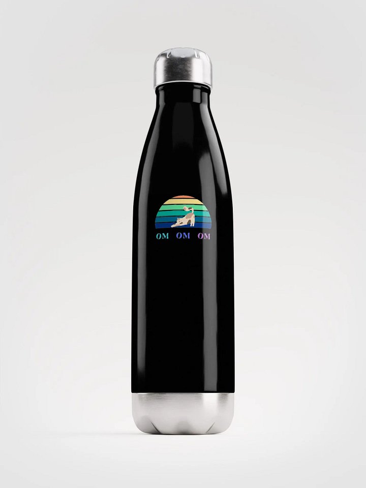 Zen Cat Sunrise Stainless Steel Water Bottle product image (1)