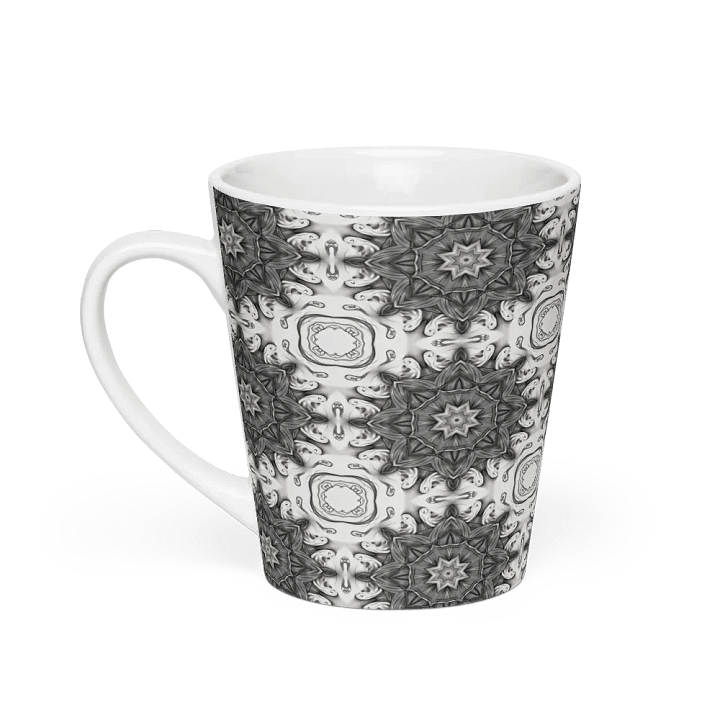 Symmetrical Splendor Latte Mug product image (2)