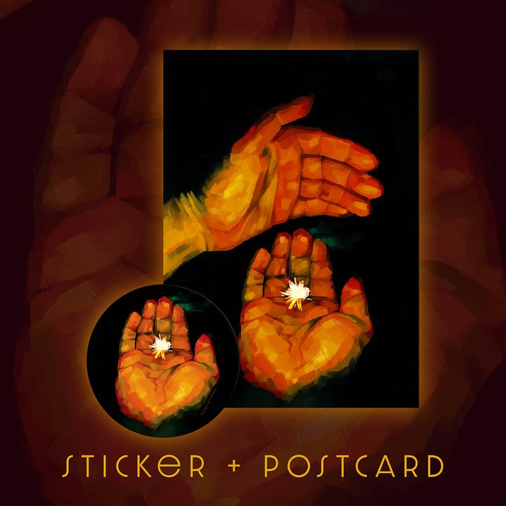 Nurture - Postcard & Sticker Set product image (1)