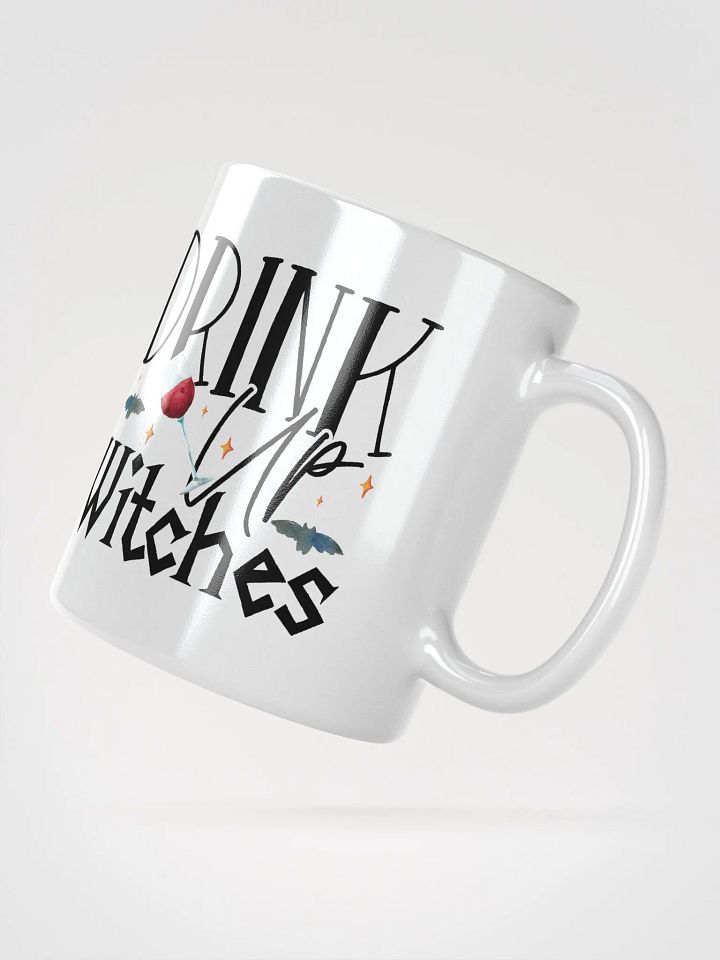 Drink Up Witches WHITE GLOSSY MUG - Witchy, Kitchen Witch, Magic Kitchen Gift product image (2)